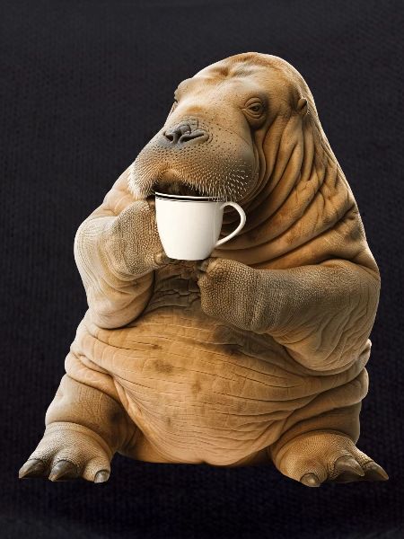 Walross Kaffee