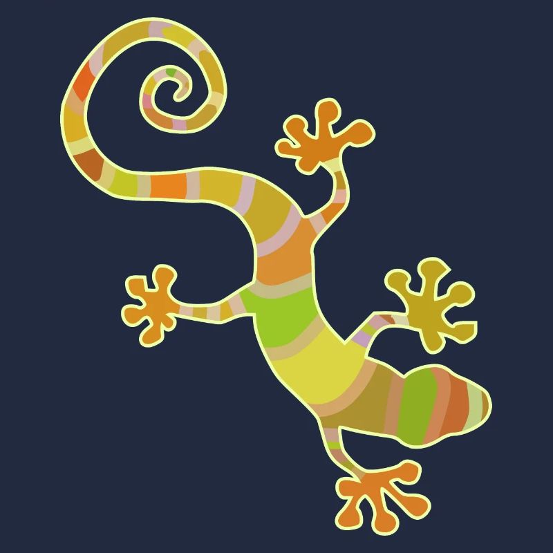 farbiger Gecko