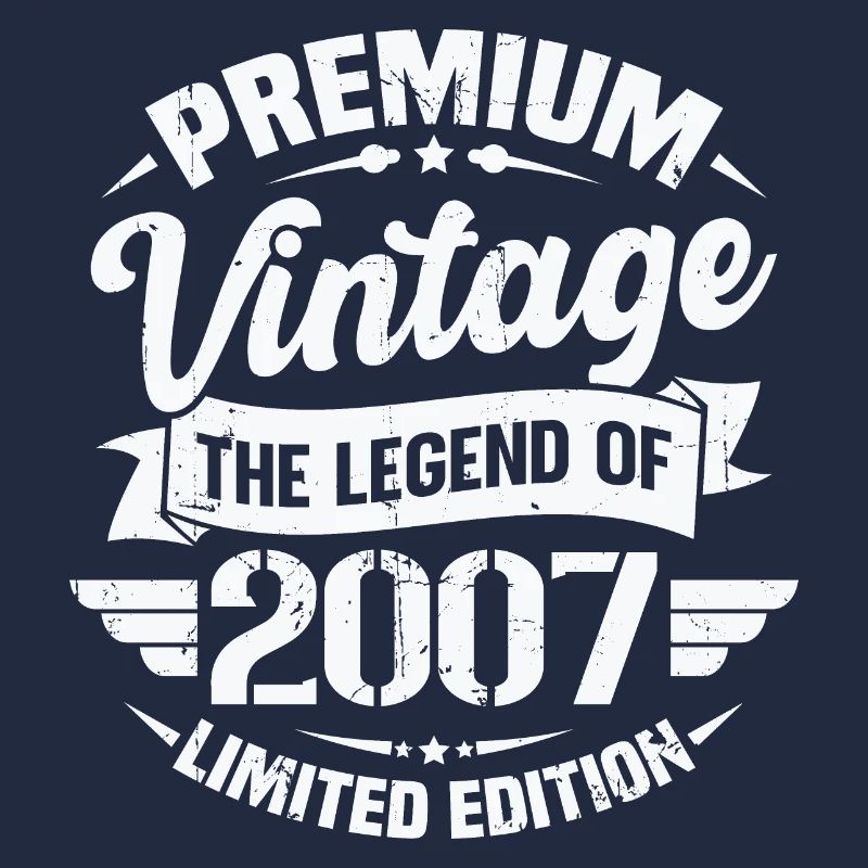 Vintage 2007 Édition Limitée