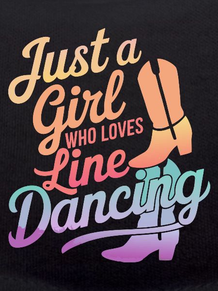 Line Dancing Dancing Dancers