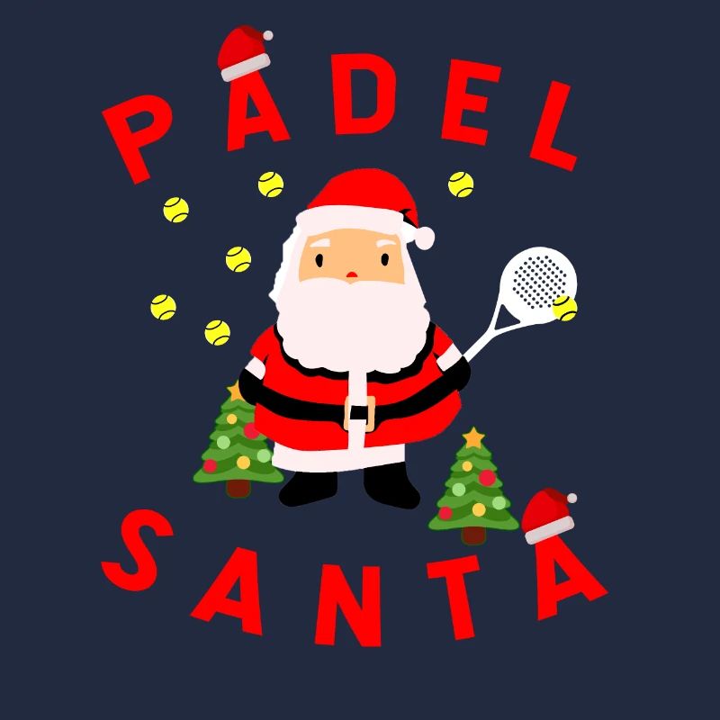 Padel Tennis Weihnachtsmann