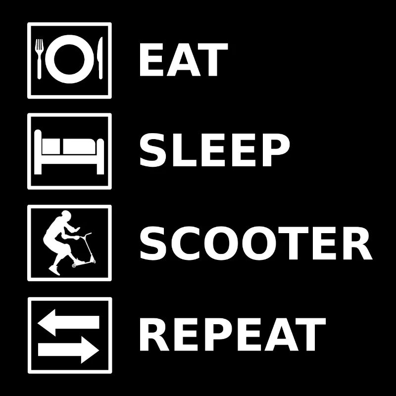 Manger Sleep Scooter Répéter