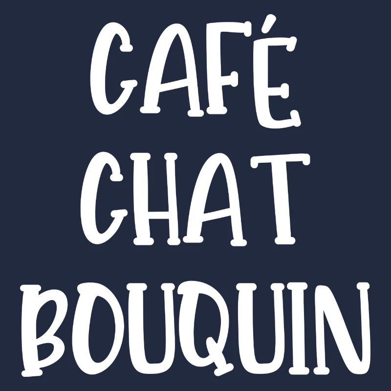 café chat bouquin