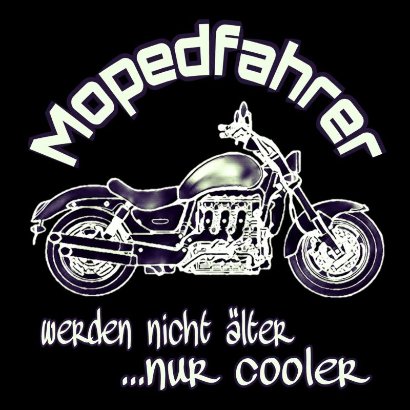 Mopedfahrer Spruch Motorrad Rocket 3