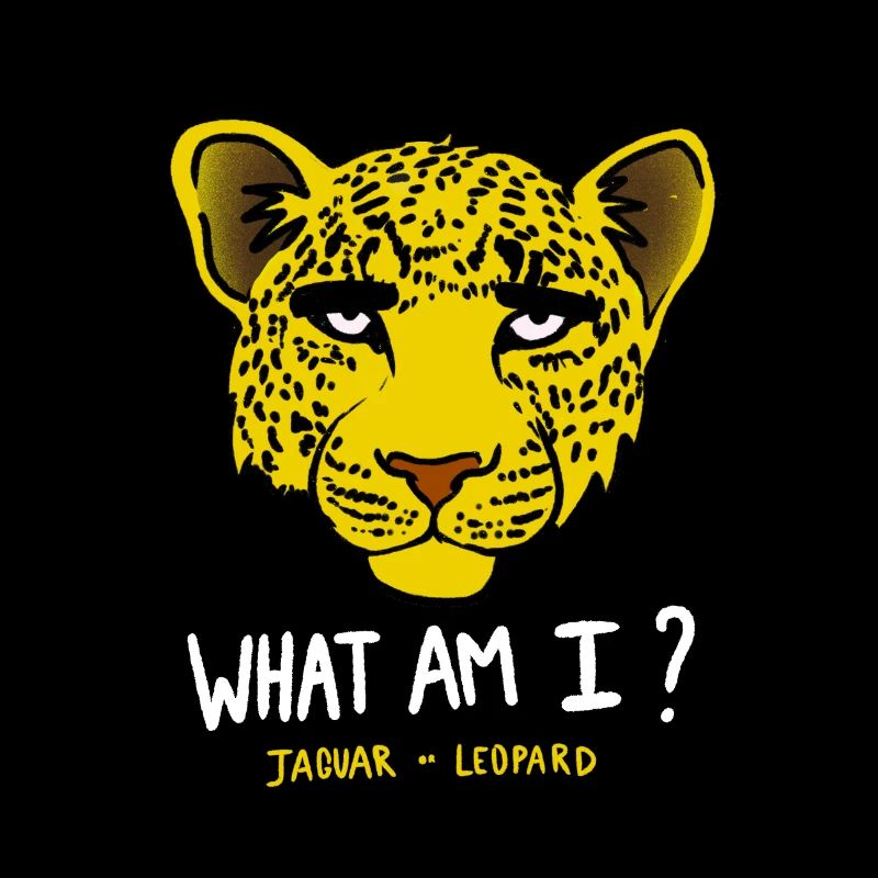 Chat Leopard Guépard Drôle animal cadeau