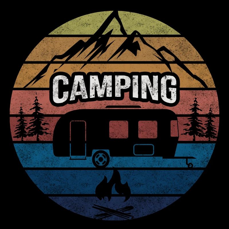 Camping hobby camping caravan caravan gift