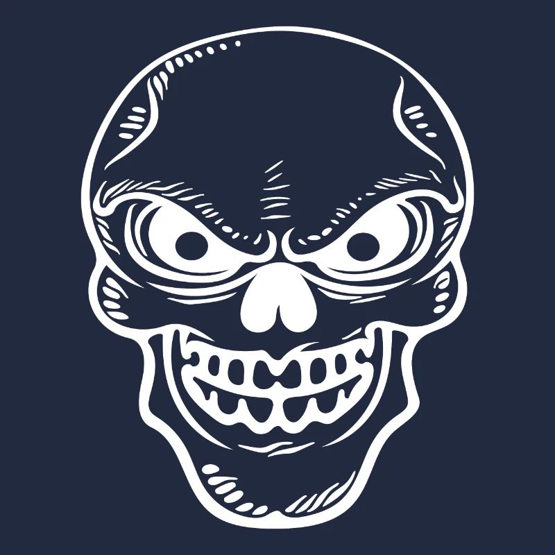 Skull Bones Halloween Skull