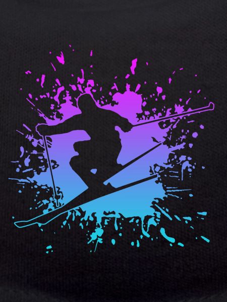 skiing, tshirt, ski