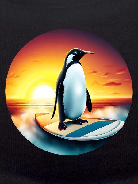 Penguin Surfer