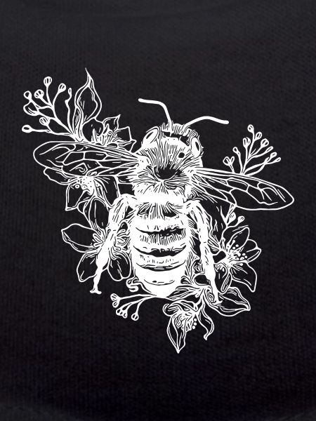 Abeille industrieuse sur une fleur