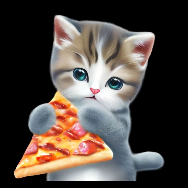 Pizza Katze