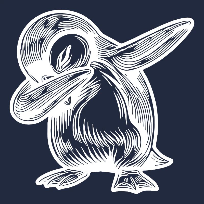 Cooler Pinguin Süsser Kleiner Dabbing Pinguin