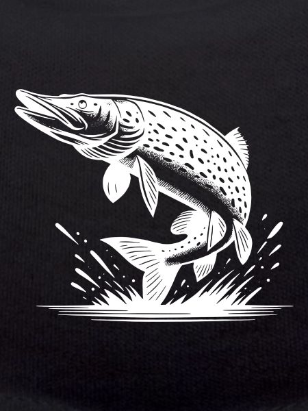 Big Leaping Pike Fish