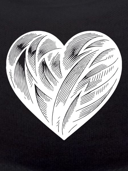 Elegantes Tattoo Herz
