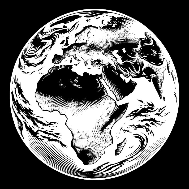 Astronauts View Earth Space Europe Africa