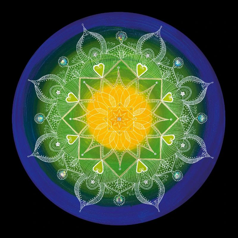 Herzchakra – Mandala der Liebe & Balance