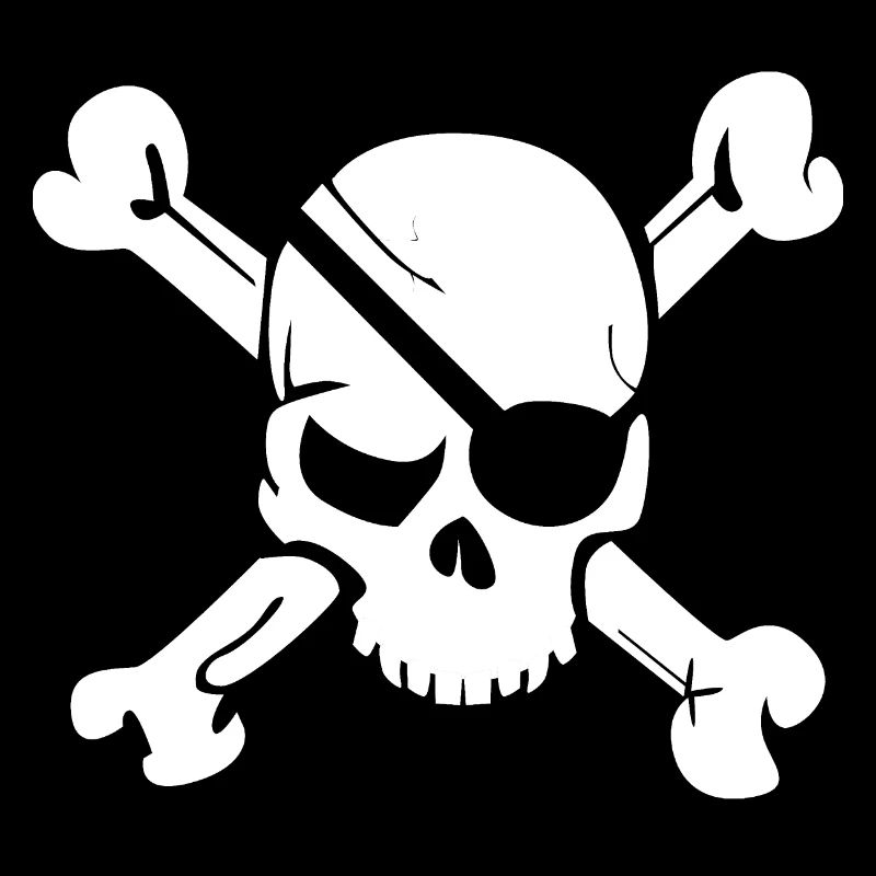 Deaths Head Skull Pirate Skull