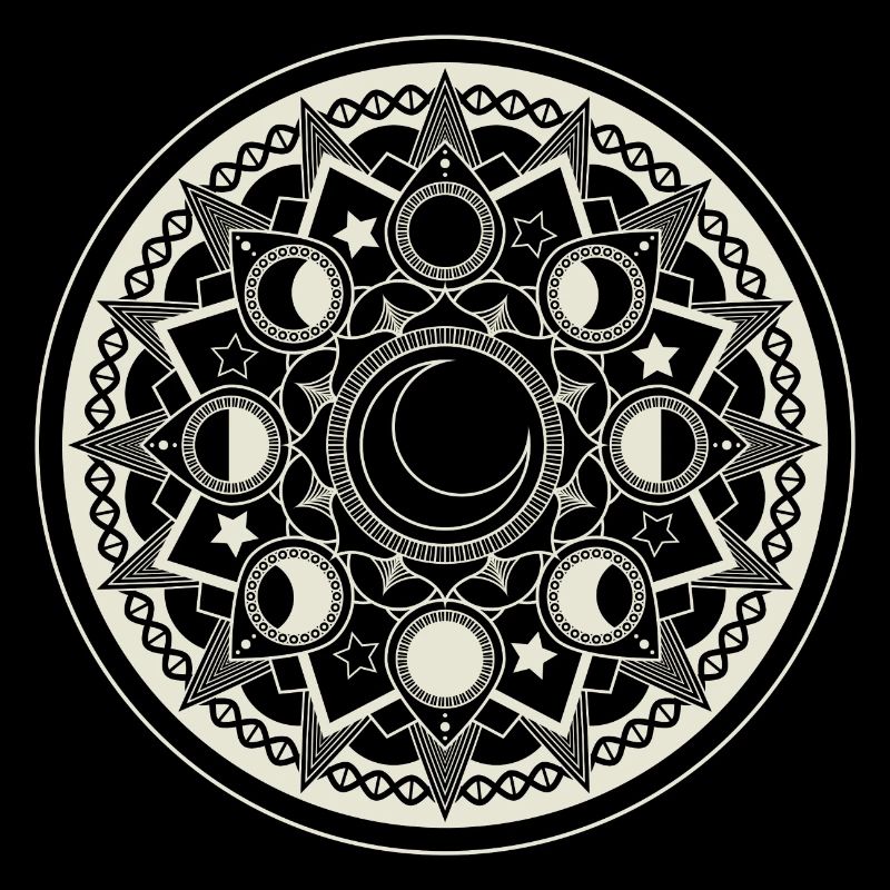 Pale Moon Mandala