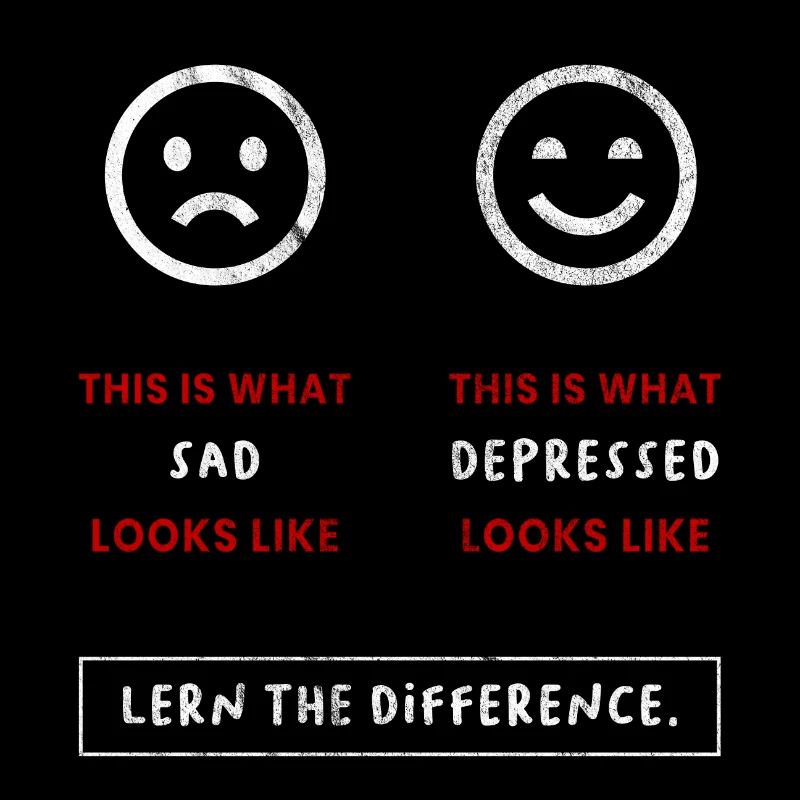Dépression - Sad vs. déprimé
