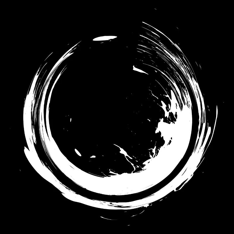 Zen Buddhism art circle Buddhism gift