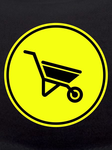 Wheelbarrow symbol