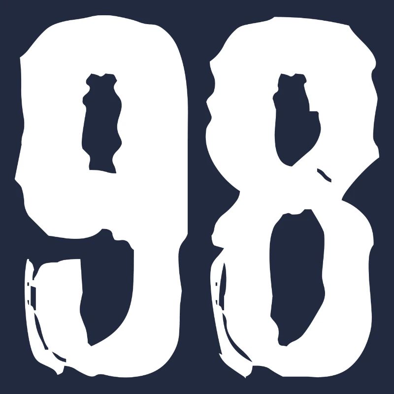 98 number jersey