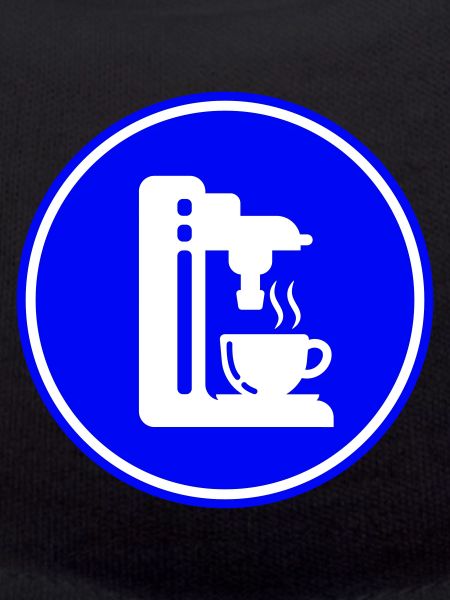 Coffee machine symbol