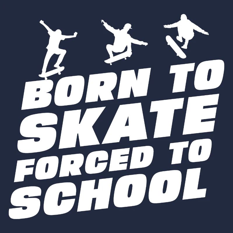 Lustiger Skateboarding-Spruch