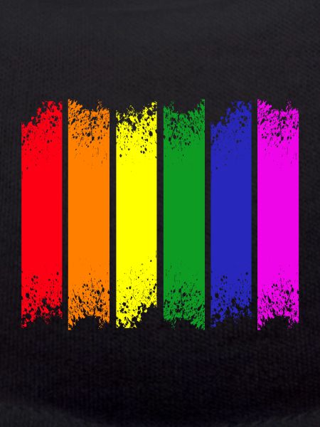 Rayures arc-en-ciel