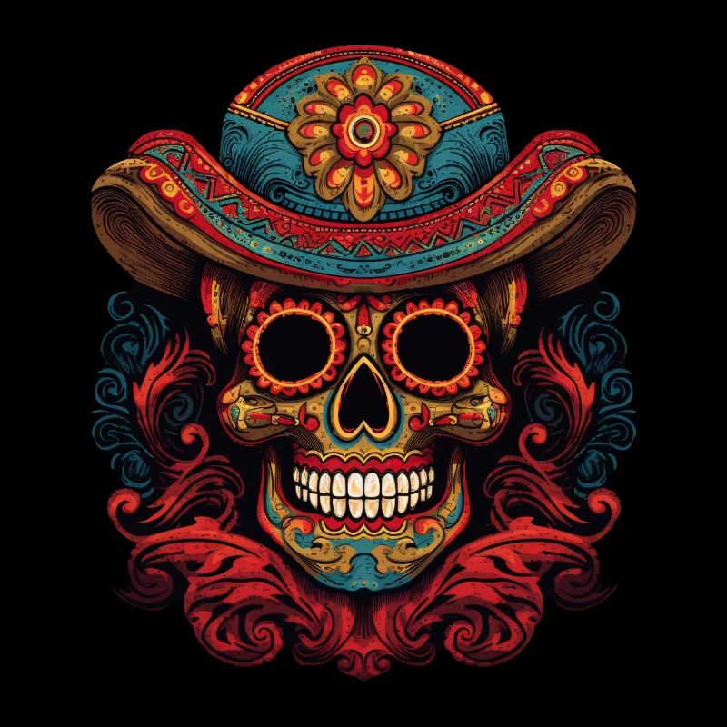 Cinco de Mayo Skull