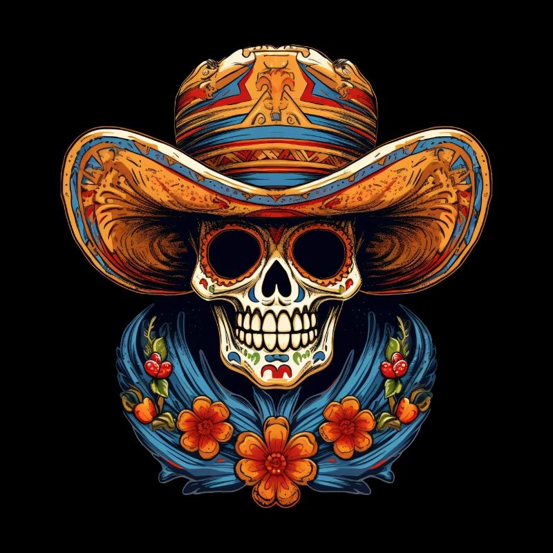 Cinco de Mayo Skull