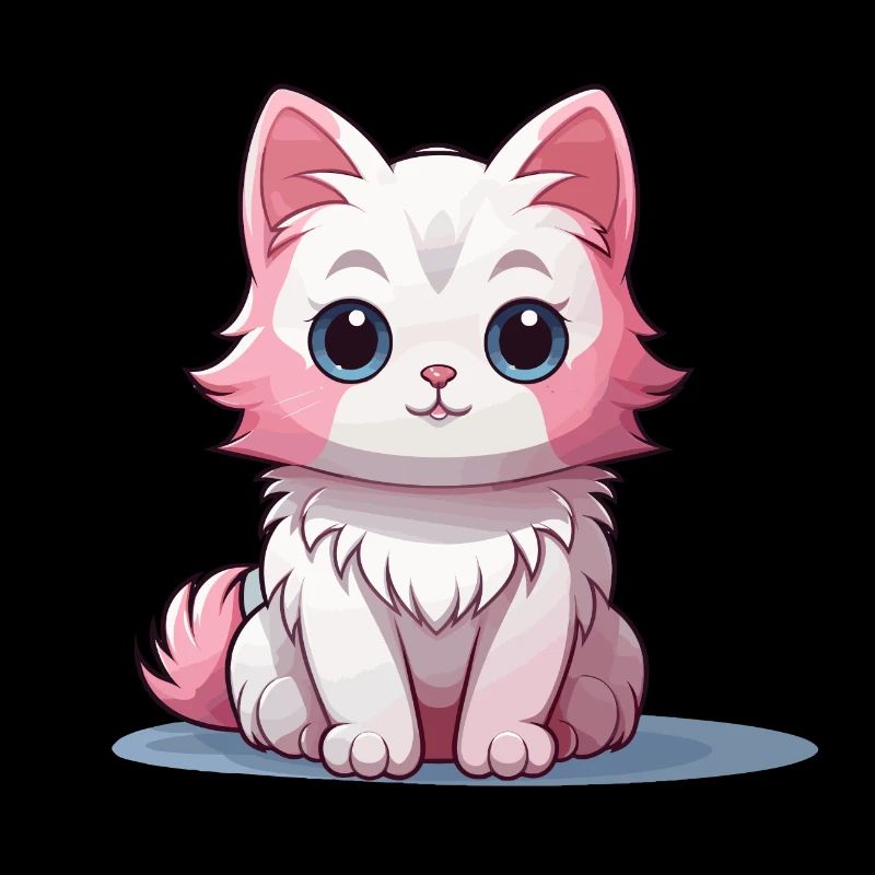 Chat - Style Kawaii