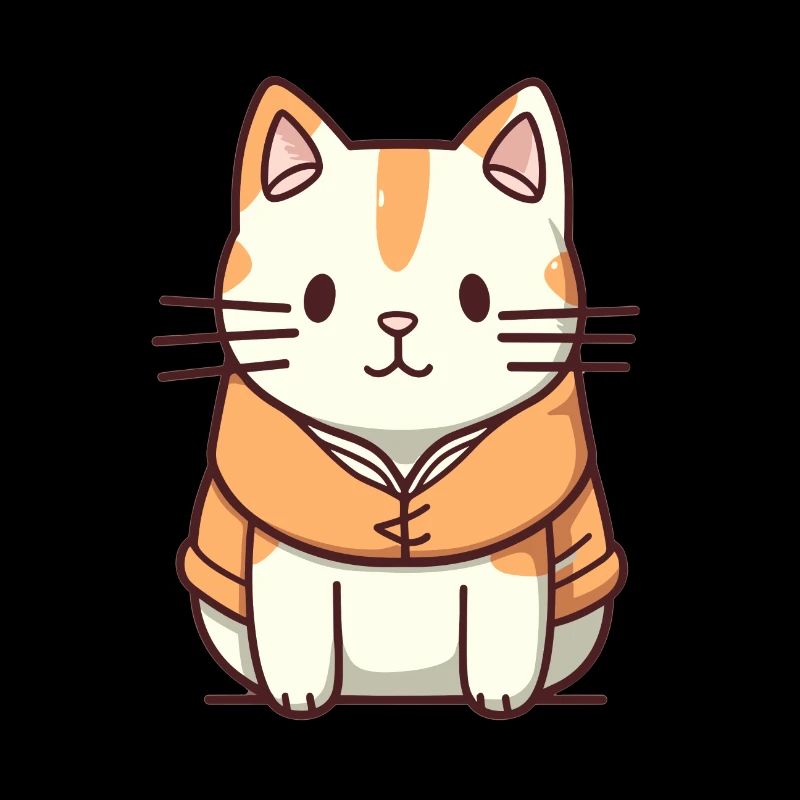 Chat - Style Kawaii