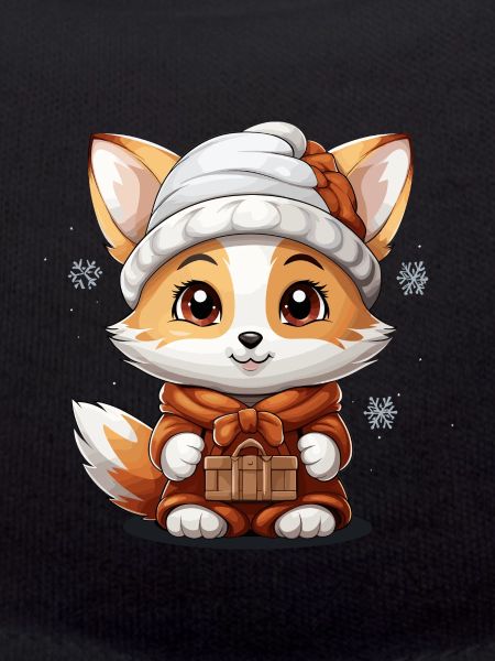 Fuchs Weihnachts Design - Kawaii Style