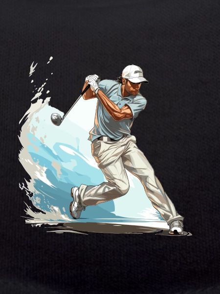Golf Player - Illustration