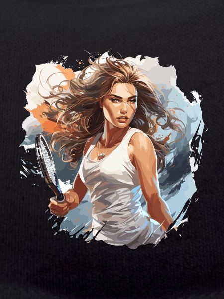Tennis player - illustration