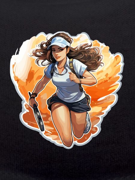 Tennis player - illustration
