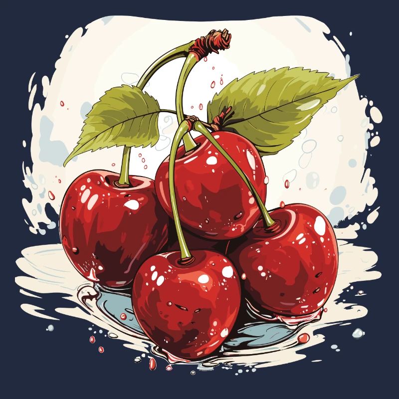 Kirsche - Illustration