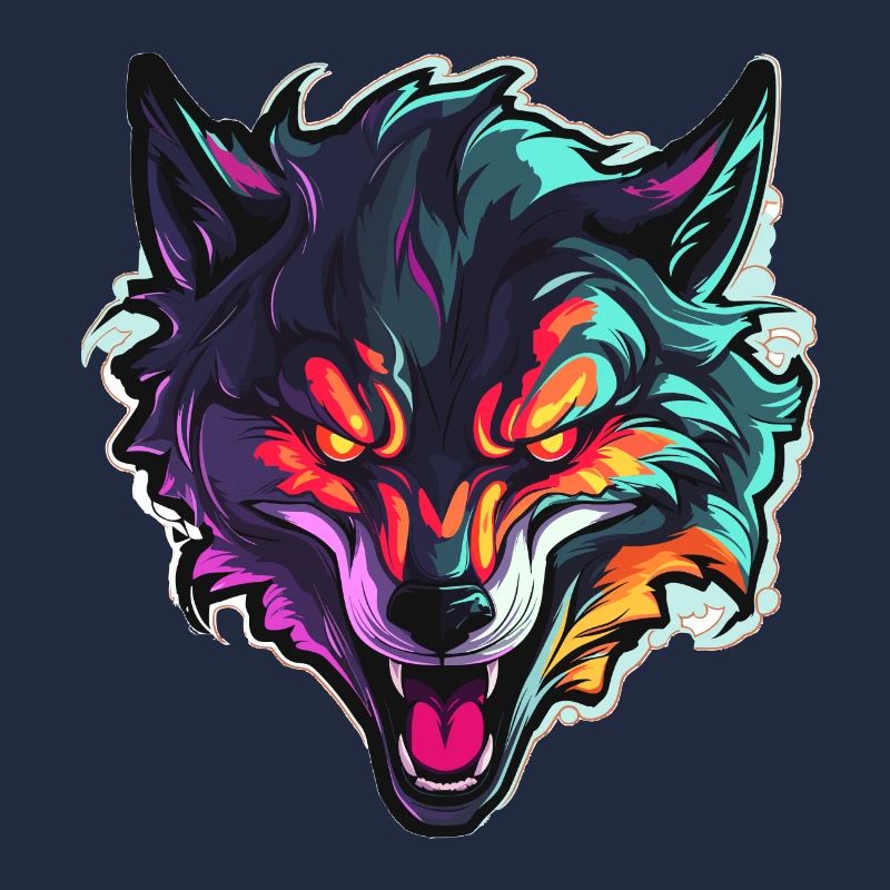 Loup - Illustration