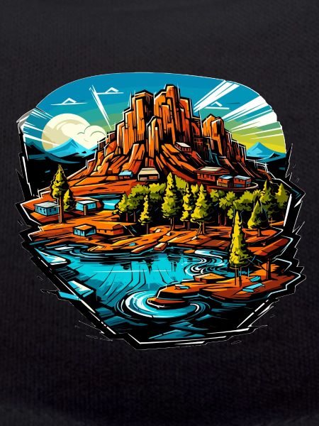 Landschaft - Illustration