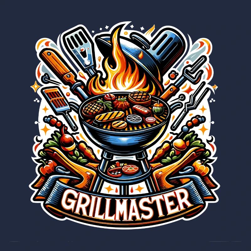 GrillMaster - Grill Illustration