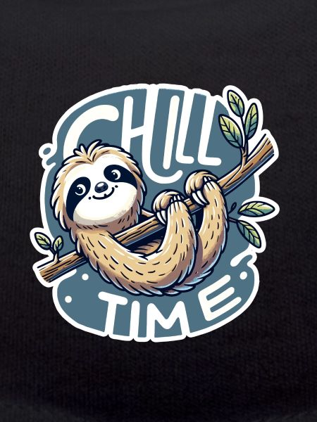 Chill Time - Sloth Illustration