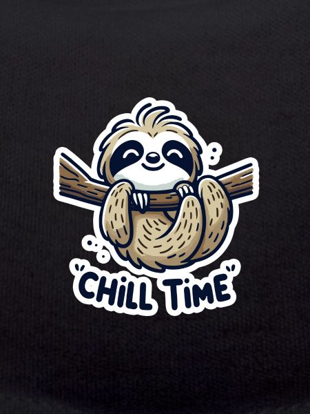 Chill Time - Sloth Illustration