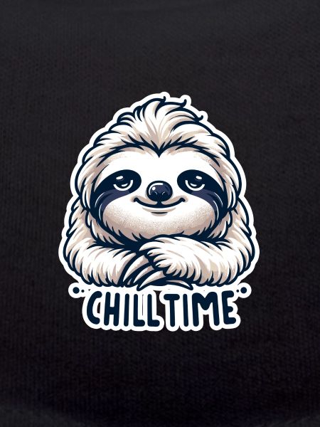 Chill Time - Sloth Illustration