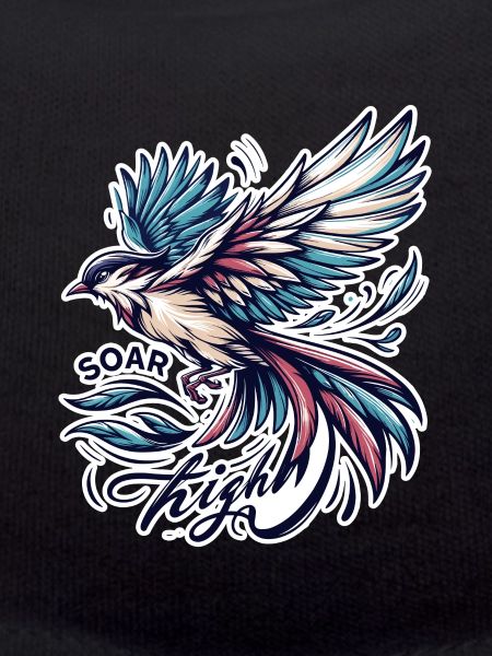 Soar High - Vogel Illustration