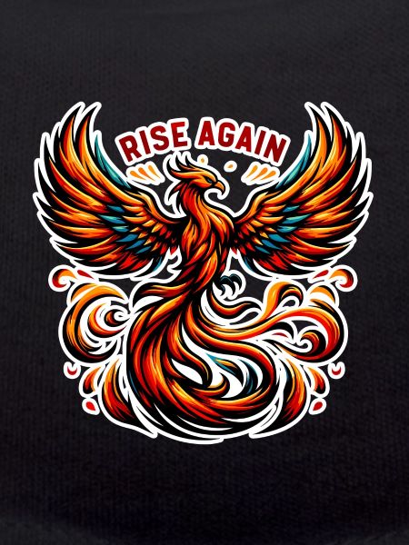 Rise Again - Phoenix Illustration