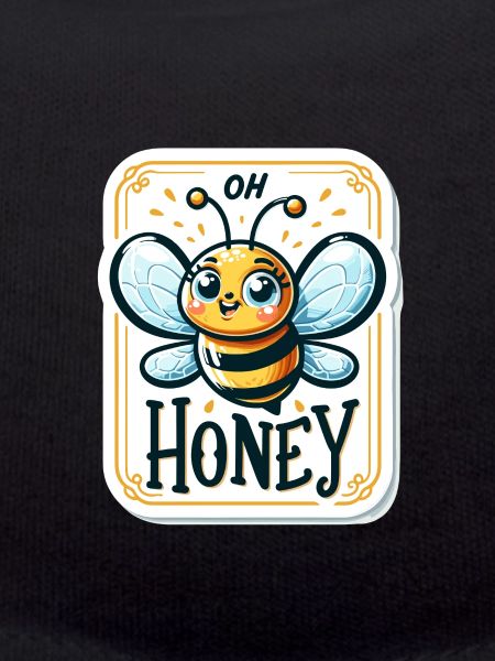 Oh Honey - Bees Illustration