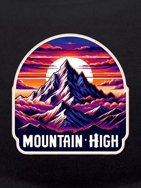 Mountain High - Berg Illustration
