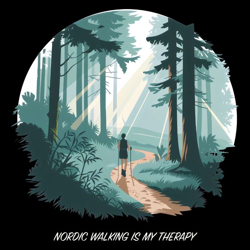 Nordic Walking is My Therapy – Running Forest Nature