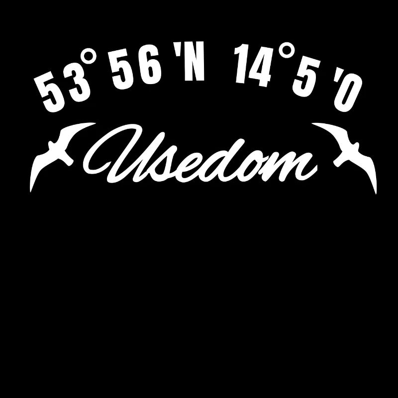 Usedom island Baltic Seagull holiday vacation gift